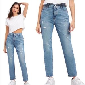 NWT Good American good classic jeans 28
